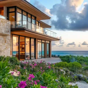 Oceanfront Enchantment: A Glassy Retreat