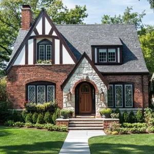 Brick Bliss: A Tudor Tale of Charming Tranquility