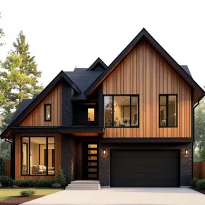 Dormer Haven: The Timbered Retreat
