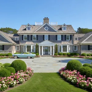 Shingle-Style Chateau With Nautical Poise