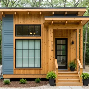 Charming Wooden Bungalow Nestled in Nature