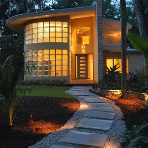Prismatic Palace: Where Glass Meets Glow