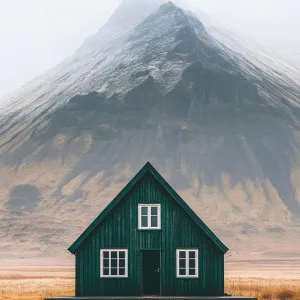 Emerald Wood Gem at Mountain’s Base