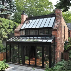 Eco-Friendly Skylight Oasis