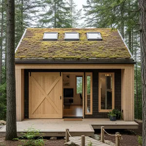 A Tiny Tree-Topper Cabin