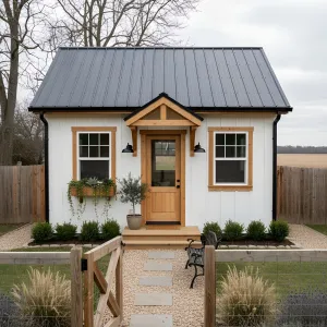 Tin-Roof Timberfront Garden Office