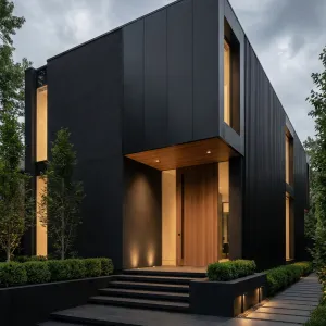 Graphite Courtyard Lantern