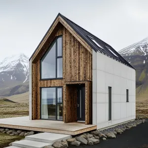 Cabin Chic in the Land of Fire and Ice
