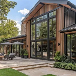 The Timber Glazed Getaway: A Modern Reverie