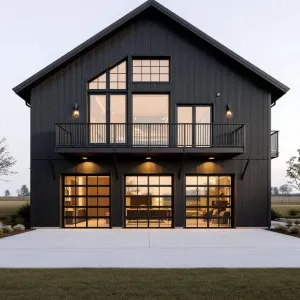 Black Barn Wonder with Shop Quirkiness