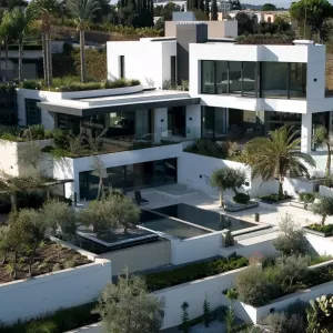Rooftop Gardens With Olive Trees