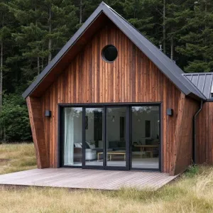 Triangular Timber Splendor in the Pines