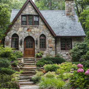 Picturesque Pebble Abode with Cozy Allure