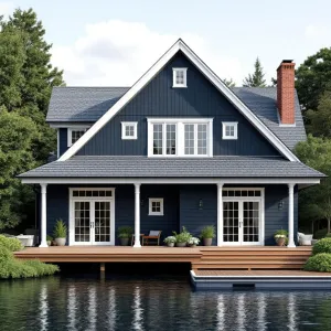 Elegance Afloat: The Lakeside Manor