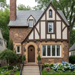 Copper Chimney Tudor Garden Cottage