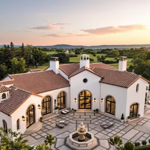 Tuscan Oasis: Courtyard Elegance Unleashed