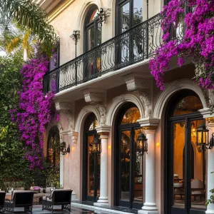 Lavish Blossom Balcony Retreat