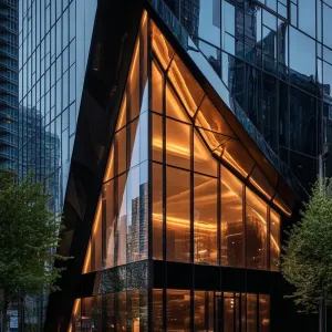 Triangular Glow of Urban Delight