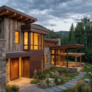 Mountain Hearth Timber Glass Sanctuary