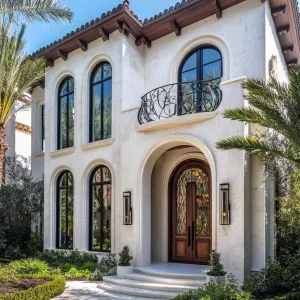 Mediterranean Majesty: The Palm-Touched Villa