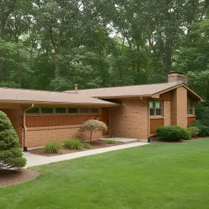 Woodland Courtyard Ranch