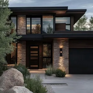 Modern Marvel Amidst Nature