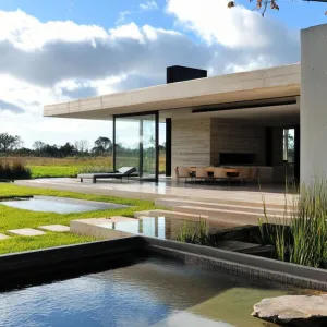 Stunning Glass and Water Paradise