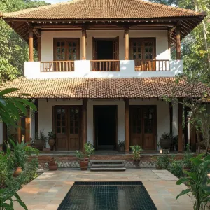 Chic Haven with Indian Flair