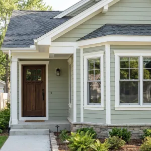 Sage Trimmed Neighborly Nook