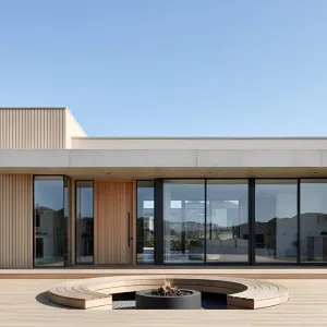 Step Into Sophistication: A Modern Porch Saga