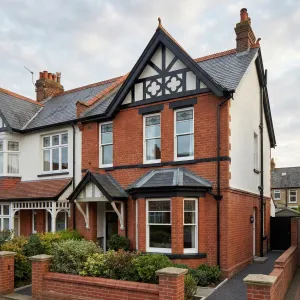 Patterned Gable Edwardian Street Classic