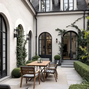 Alfresco Alcove Amidst Historic Elegance
