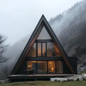 Triangular Heights: Geometric Serenity