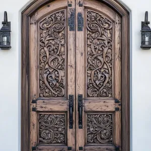 Hand-carved Wooden Doors