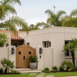Quirky Coastal Paradise with Palms