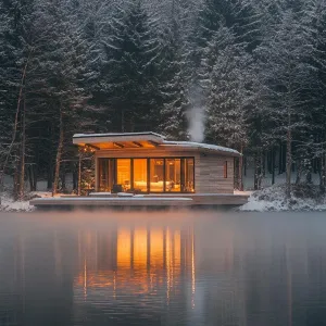 Cozy Cabin By The Mystical Lake