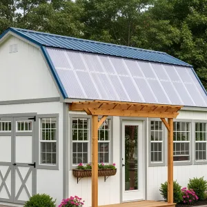 Sunshine Shack with a Green Glow