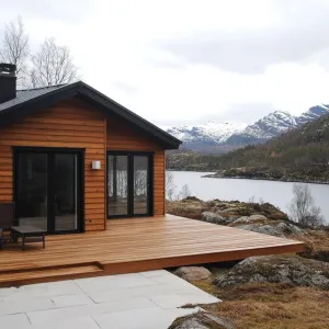 A Lakeside Log Lodge: Norway’s Scenic Getaway