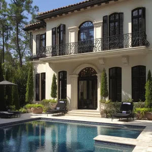 Dreamy Poolside Palace