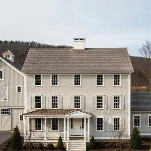 Quaint Elegance Overlooking Countryside