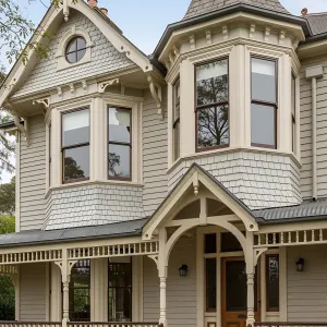 Turreted Charm and Timber Delight