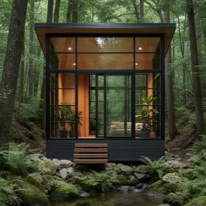 Streamside Canopy Glass Nook