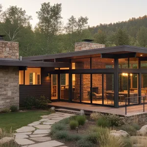 Mid-Century Dreamscape in the Pines