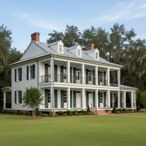 Lowcountry French Colonial Manor