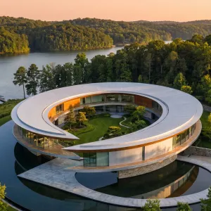 Lakeside Halo Courtyard Residence