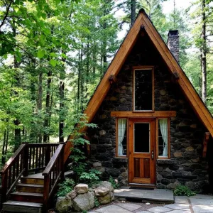 Triangular Woodland Getaway