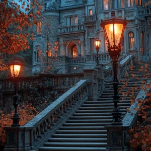 Preview of Victorian Dreamscapes: A Mansion at Twilight
