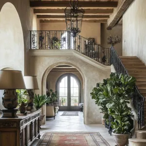 A Grand Entry into Rustic Elegance