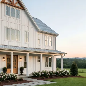 Enchanting Elegance: The Radiant White Barn