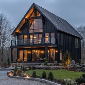 Chic Rustic Hideaway Amidst Twilight